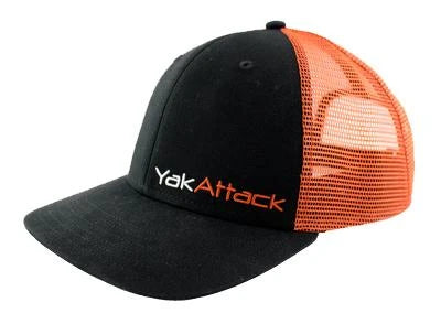 YakAttack BlackPak Trucker-Hat Orange/Black