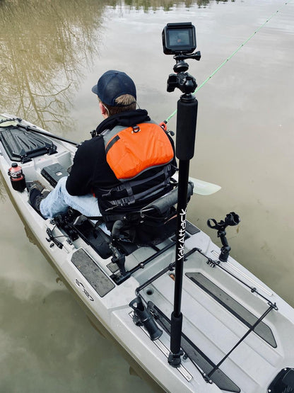 BoomStick Pro Camera Mount, Includes 1/4"-20 mount and GoPro