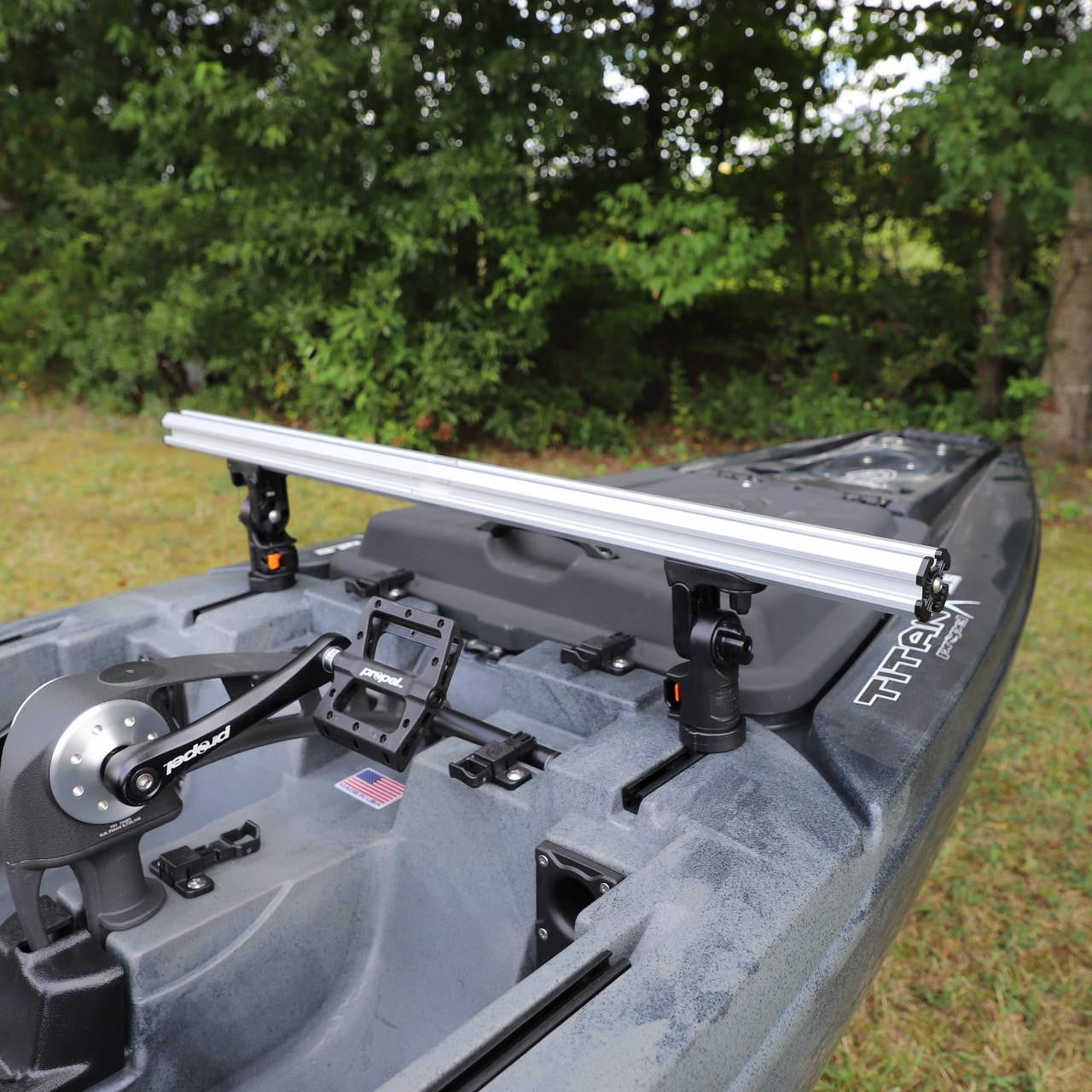 Command Center CrossBar, 36" with Track Mounted LockNLoad™ Mounting System