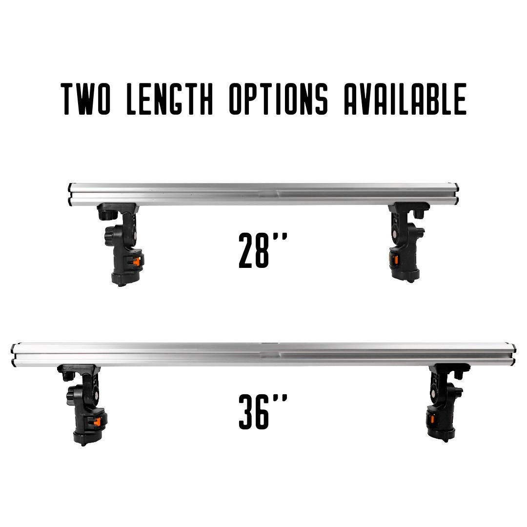 Command Center CrossBar, 28" with Track Mounted LockNLoad™ Mounting System