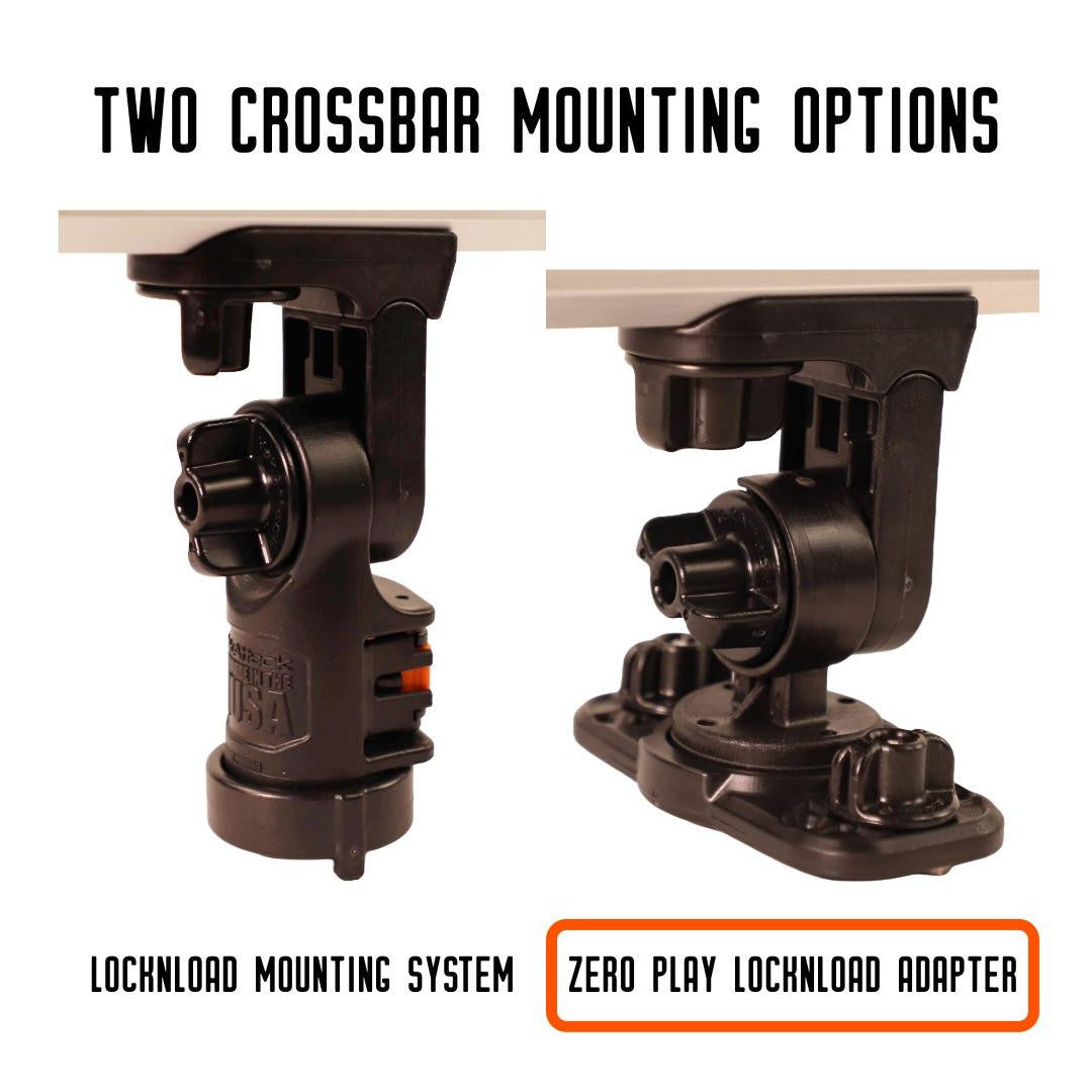 Command Center CrossBar, 36" with Zero Play LockNLoad™ Track Mount Adapter