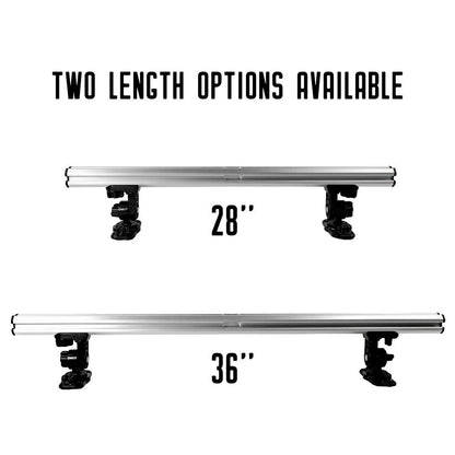 Command Center CrossBar, 36" with Zero Play LockNLoad™ Track Mount Adapter