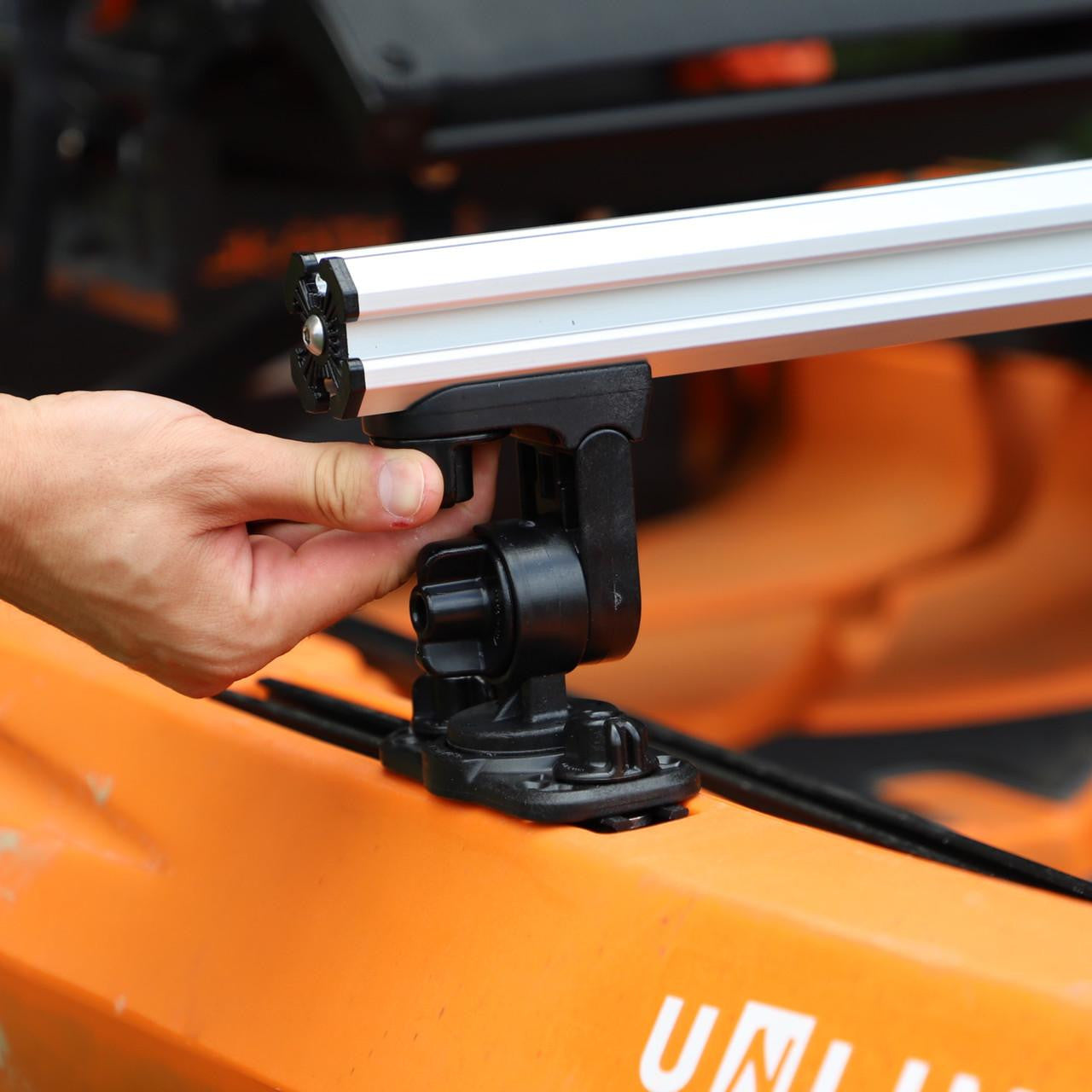 Command Center CrossBar, with Zero Play LockNLoad™ Track Mount Adapter - 28"
