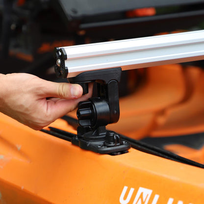Command Center CrossBar, with Zero Play LockNLoad™ Track Mount Adapter - 28"