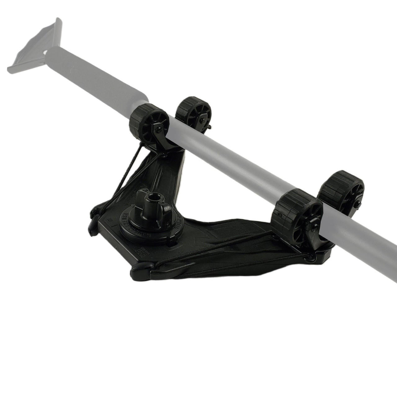 DoubleHeader With Dual ParkNPole RotoGrips - Black