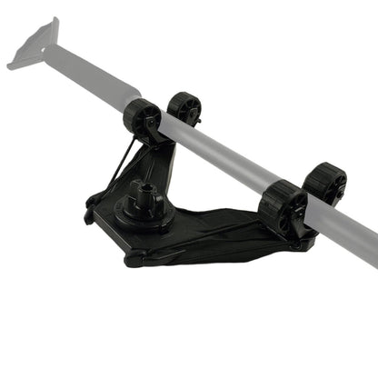 DoubleHeader With Dual ParkNPole RotoGrips - Black