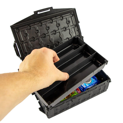 YakAttack Fully Loaded TracPak Combo Kit, Two Boxes, Track Mount, Handle, and 3 Trays