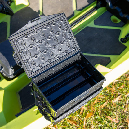 YakAttack Fully Loaded TracPak Combo Kit, Two Boxes, Track Mount, Handle, and 3 Trays