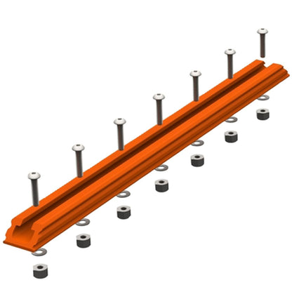 GearTrac, SpectraLite Orange, 12", incl SS Hardware