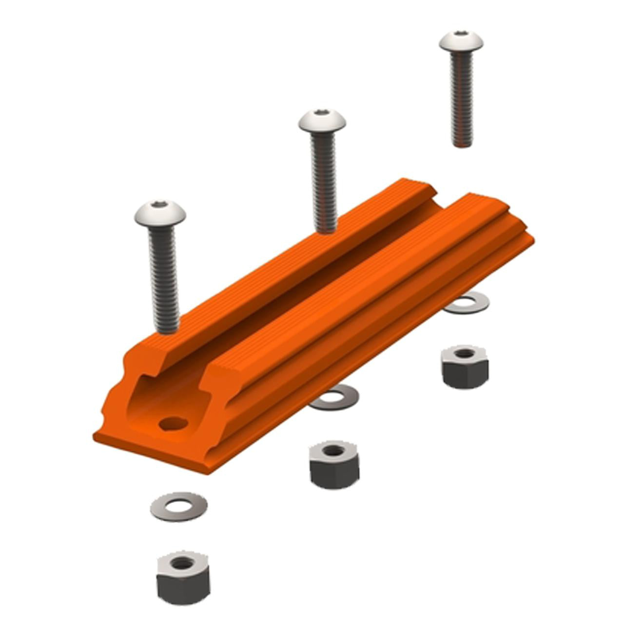 GearTrac, SpectraLite Orange, 8", incl SS Hardware