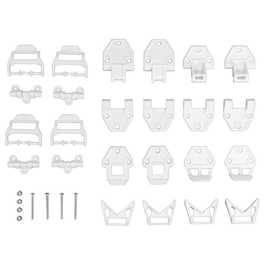 Hinge & Latch Kit, White