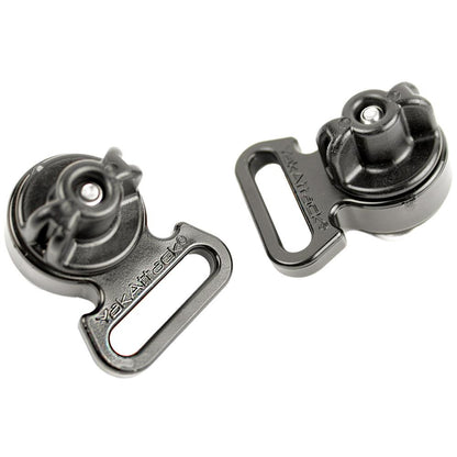 Horizontal Tie Downs, Track Mount, Pair