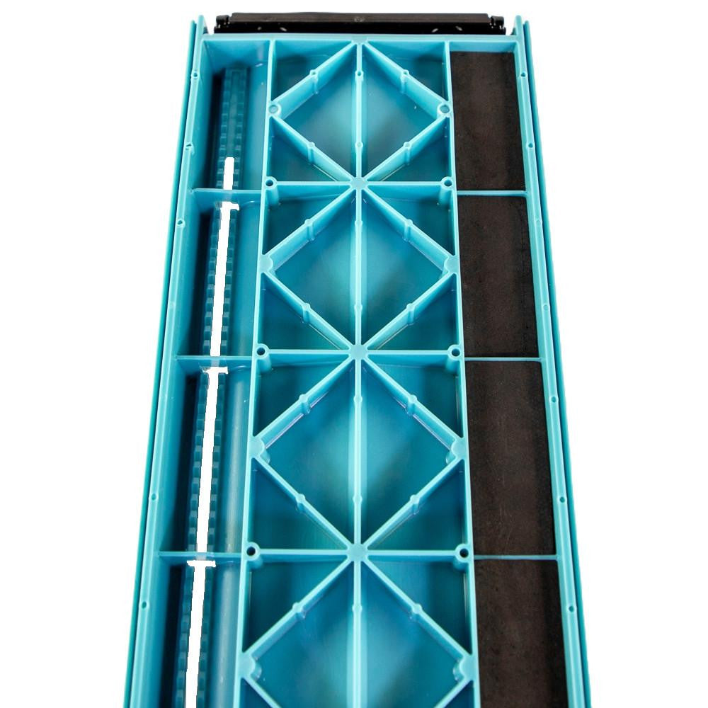 LeaderBoard - 71 cm mit integrierten Etikettenhaltern und Abreißlaschen, Glacier Blue