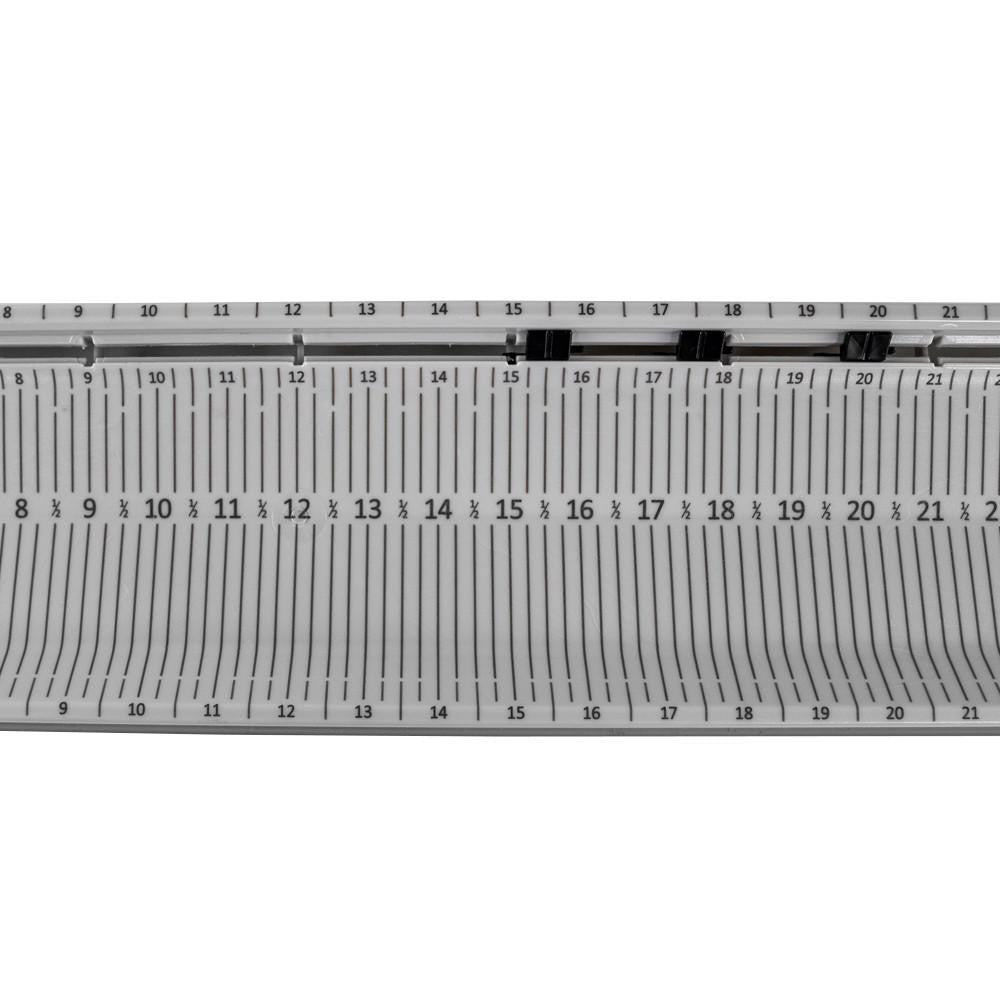LeaderBoard - 71 cm with Built-In Identifier Holders and Cull Tabs, Overcast Grey