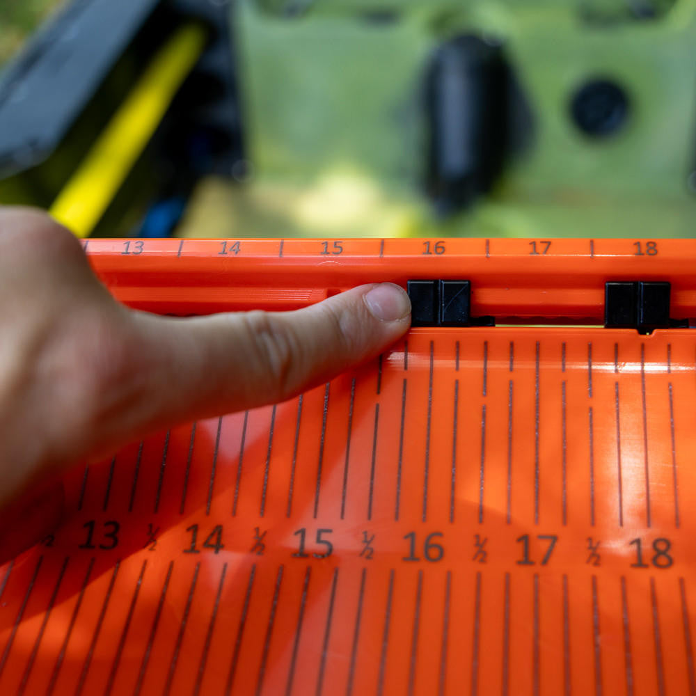 Metric LeaderBoard - 71 cm Measuring Board, Orange