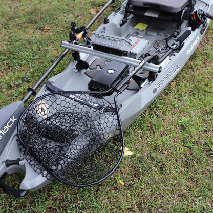 Leverage Landing Net, 20" X 21" hoop, 46" long, with extension and foam for storing in rod holder