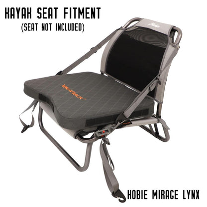 YakAttack MultiFlex Seat Cushion, with straps, medium-firm