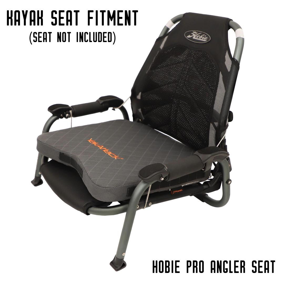 YakAttack MultiFlex Seat Cushion, with straps, medium-firm