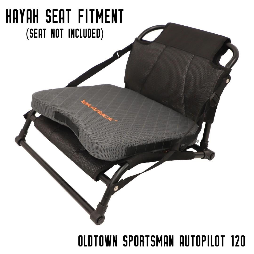 YakAttack MultiFlex Seat Cushion, with straps, medium-firm