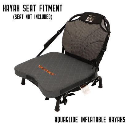 YakAttack MultiFlex Seat Cushion, with straps, medium-firm