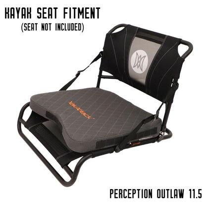 YakAttack MultiFlex Seat Cushion, with straps, soft/medium