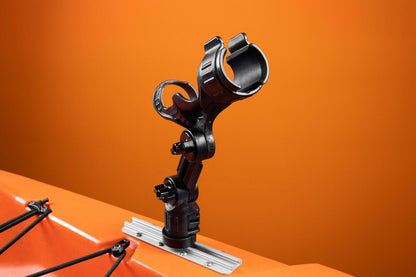 Omega Pro Rod Holder with LockNLoad Track Mounting Base