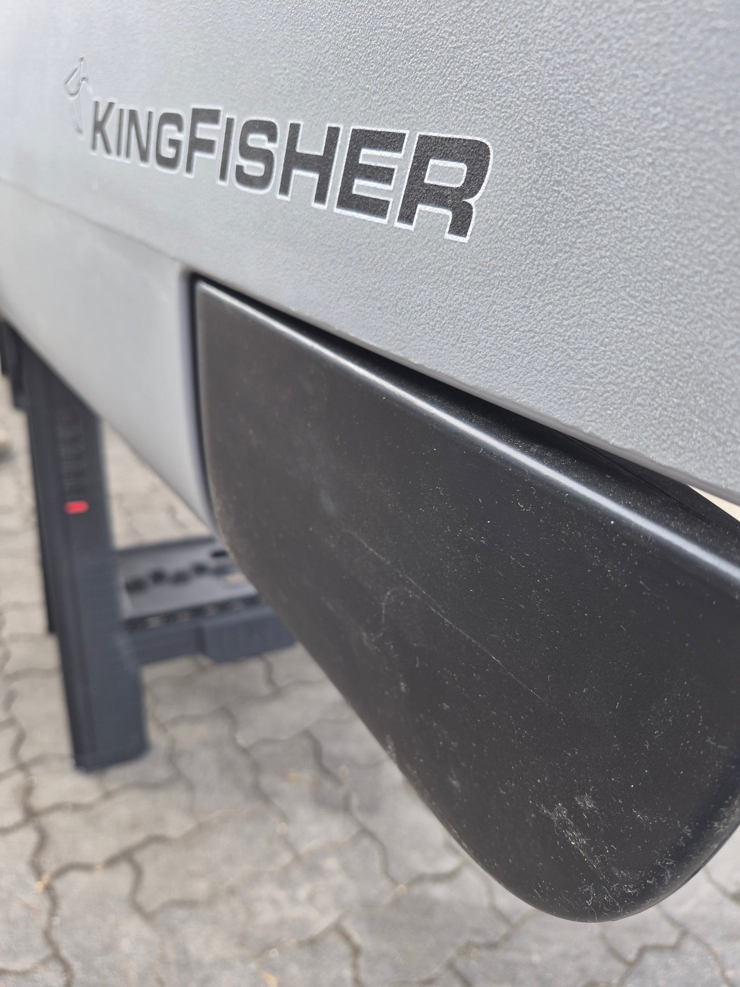POINT 65 "Kingfisher" Angelkajak in Grau - Gebraucht
