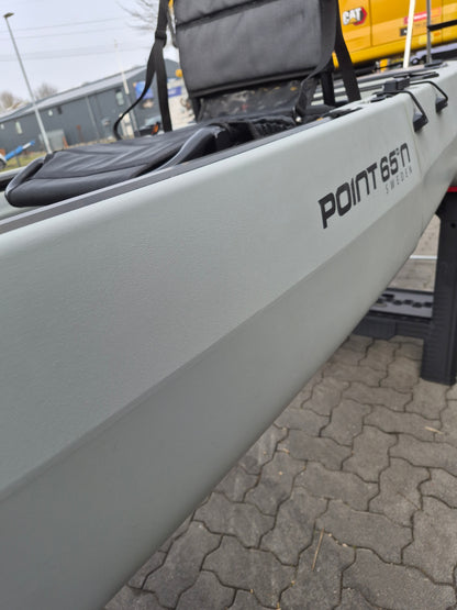 POINT 65 "Kingfisher" Angelkajak in Grau - Gebraucht
