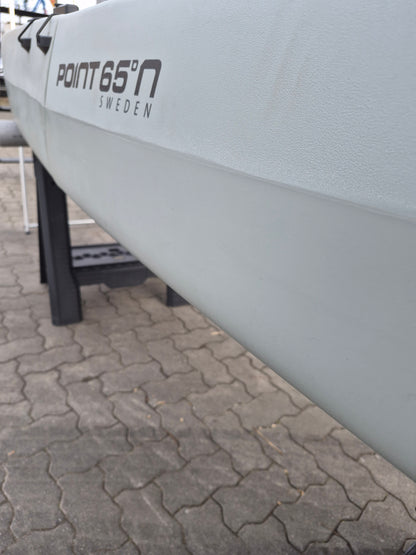 POINT 65 "Kingfisher" Angelkajak in Grau - Gebraucht