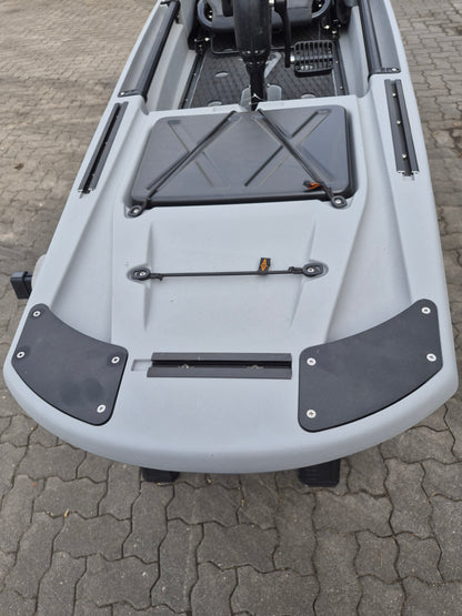POINT 65 "Kingfisher" Angelkajak in Grau - Gebraucht