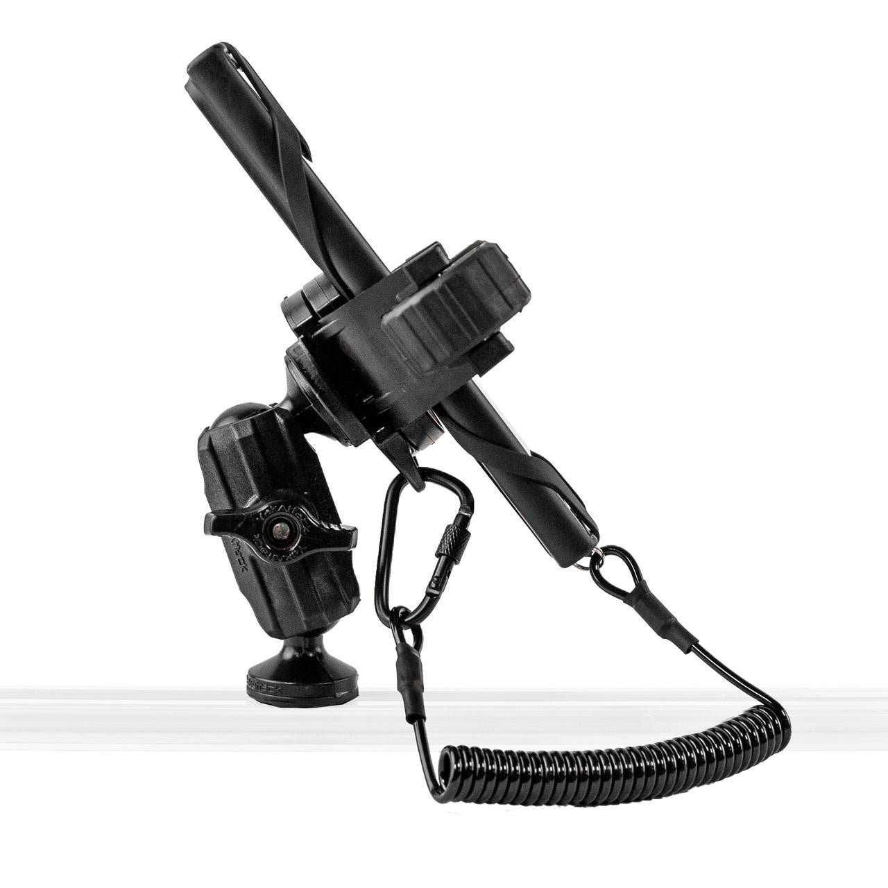 RotoGrip Phone Holder with 1" (1,27 cm) Screwball Track Mount