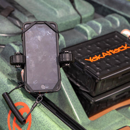 RotoGrip Phone Holder with 1" (1,27 cm) Screwball Track Mount
