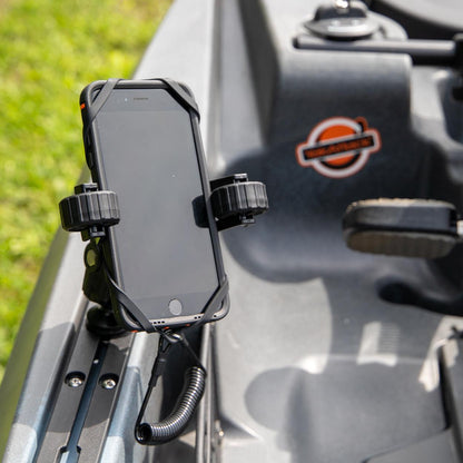 RotoGrip Phone Holder with 1" (1,27 cm) Screwball Track Mount