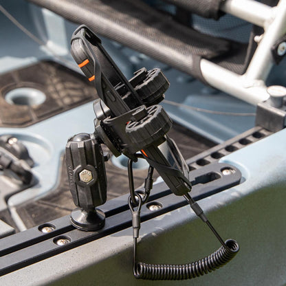 RotoGrip Phone Holder with 1" (1,27 cm) Screwball Track Mount