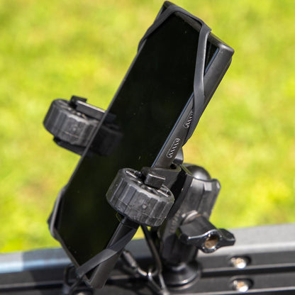 RotoGrip Phone Holder with 1" (1,27 cm) Screwball Track Mount
