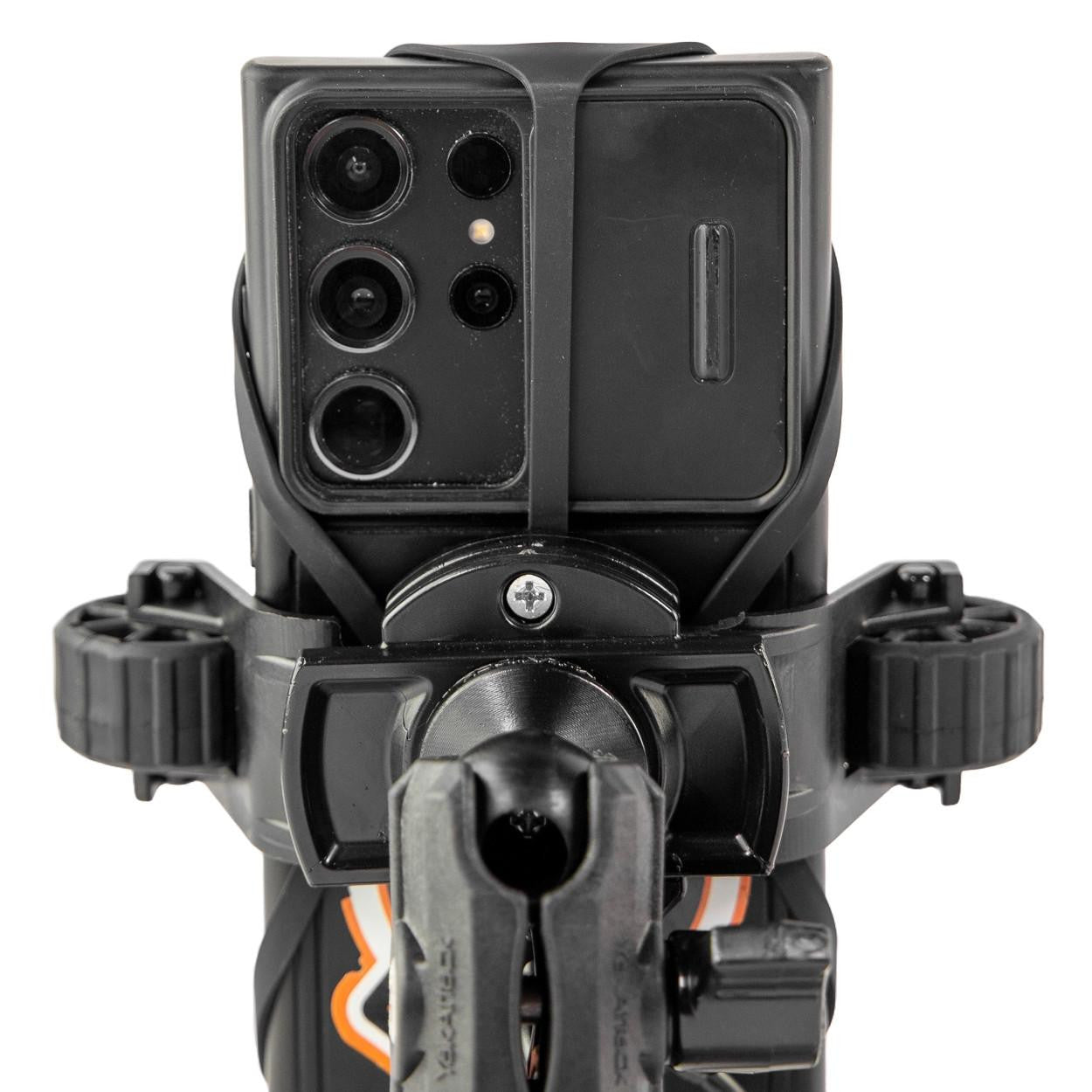 RotoGrip Phone Holder with 1" (1,27 cm) Screwball Track Mount