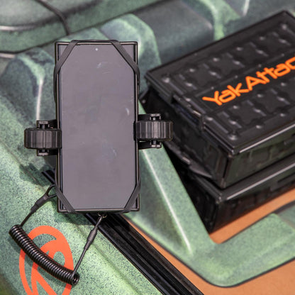RotoGrip Phone Holder with 1" (1,27 cm) Screwball Track Mount