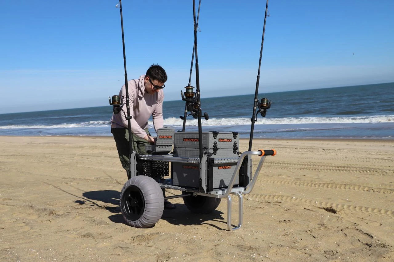 SandRig Surf Cart, 20” x 36” with 16" Balloon Tires