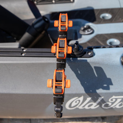 SideStage Rod Rack includes 6 Flipgrips, 2 ClickTrac Rails, Simple Track Mount
