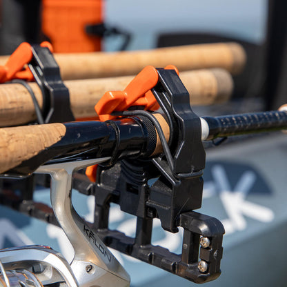 SideStage Rod Rack includes 6 Flipgrips, 2 ClickTrac Rails, Simple Track Mount