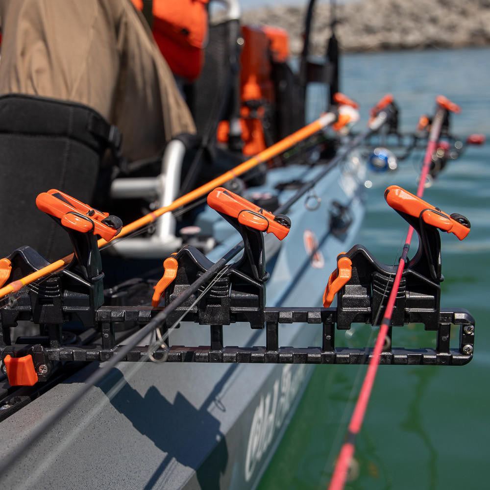 SideStage Rod Rack includes 6 Flipgrips, 2 ClickTrac Rails, Simple Track Mount