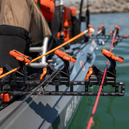 SideStage Rod Rack includes 6 Flipgrips, 2 ClickTrac Rails, Simple Track Mount