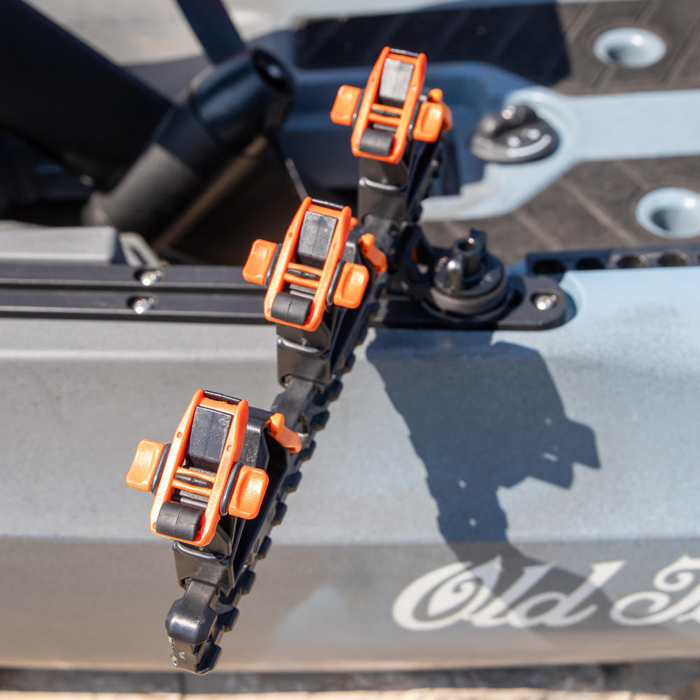 SideStage Rod Rack includes 6 Flipgrips, 2 ClickTrac Rails, Simple Track Mount