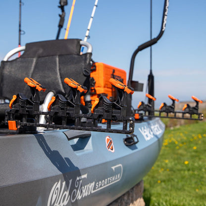 SideStage Rod Rack includes 6 Flipgrips, 2 ClickTrac Rails, Simple Track Mount