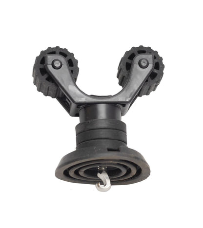 Paddle Holder, Leash Plug Adapter Mount with Rubber Base