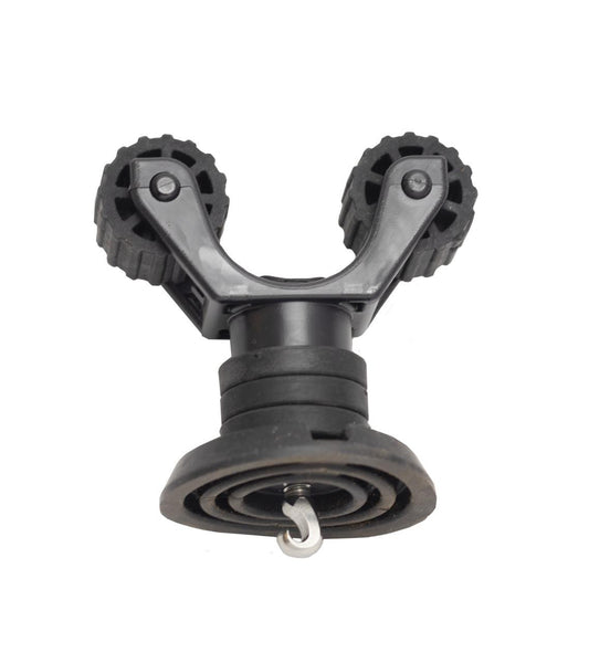 Paddle Holder, Leash Plug Adapter Mount with Rubber Base