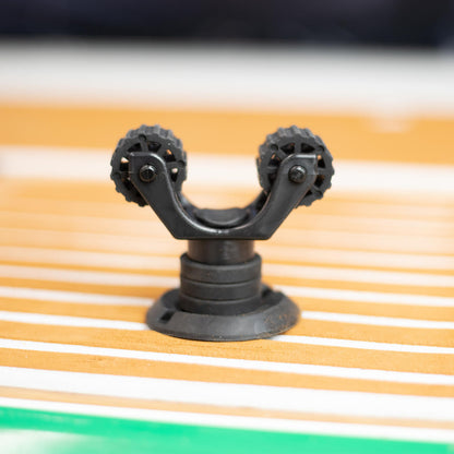 Paddle Holder, Leash Plug Adapter Mount with Rubber Base