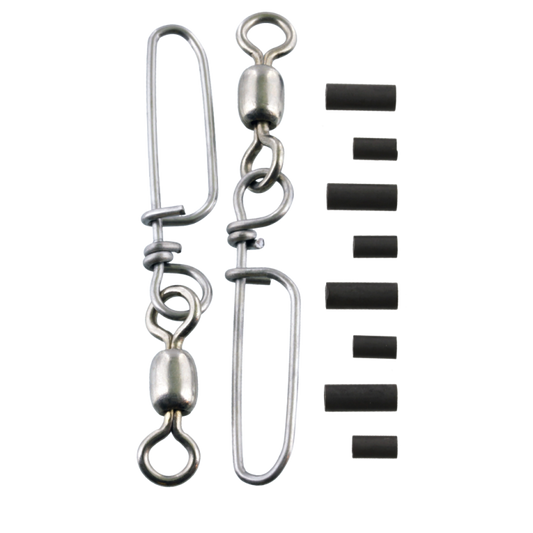 SCOTTY Coastlock Snap w/ Swivel, Stainless Steel, 2 per pack