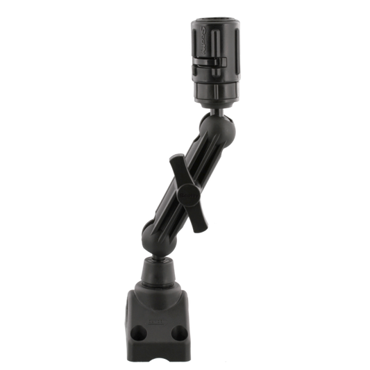 SCOTTY "Ball Mounting System" 152, mit "Gear-Head-Adapter" und Montagesockel "241"