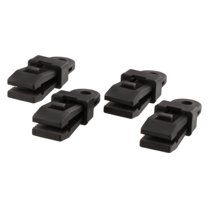 SCOTTY "Tarp Clip" 300, Schwarz, 4-er Pack
